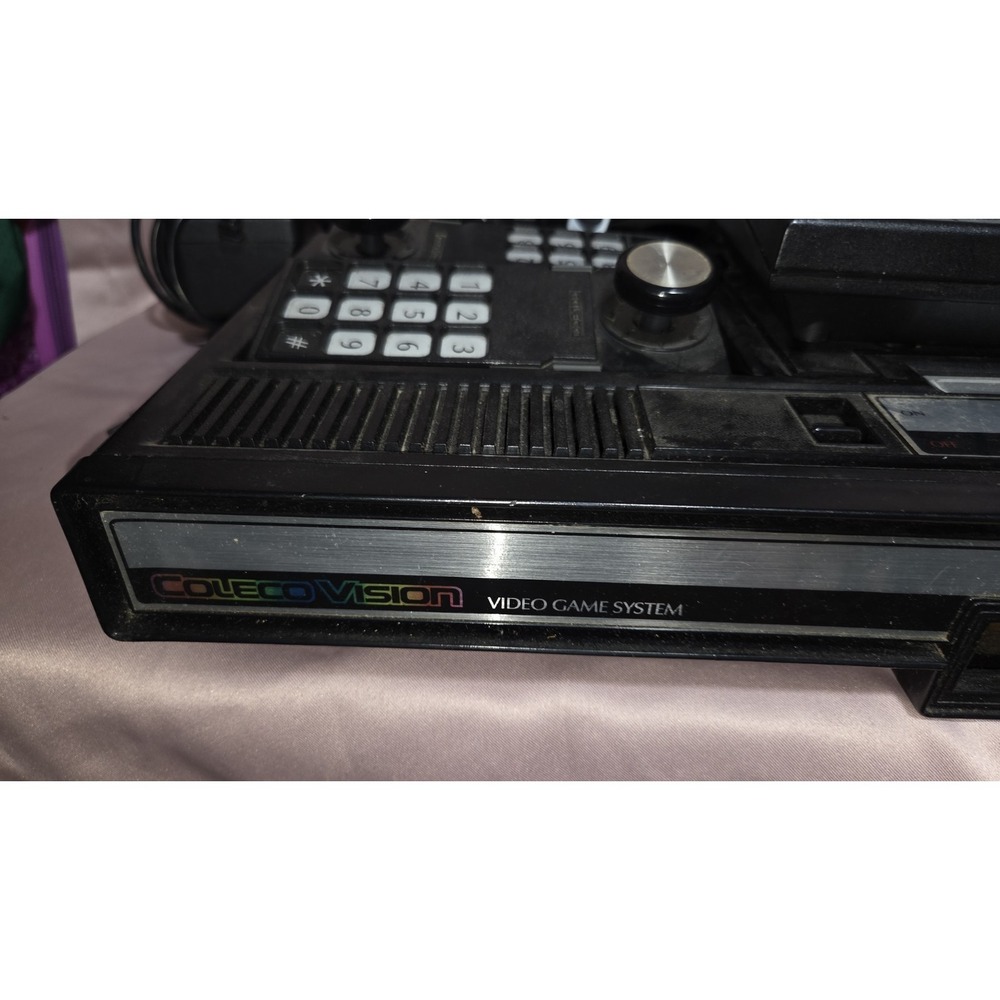 Coleco Vision Console Bundle Controllers & Expansion, UNTESTED - Picture 5 of 8